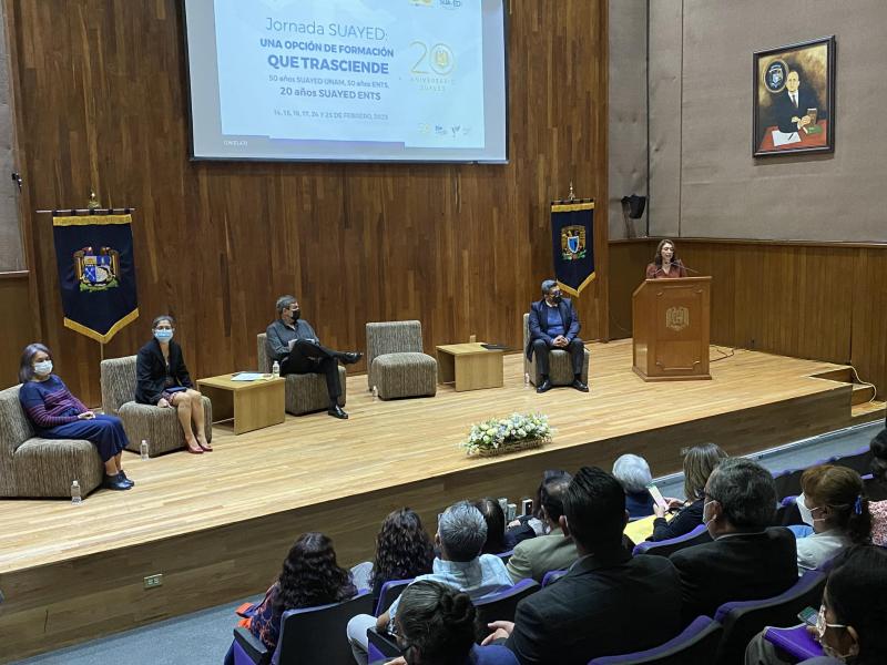 Inauguración de actividades ENTS, UNAM